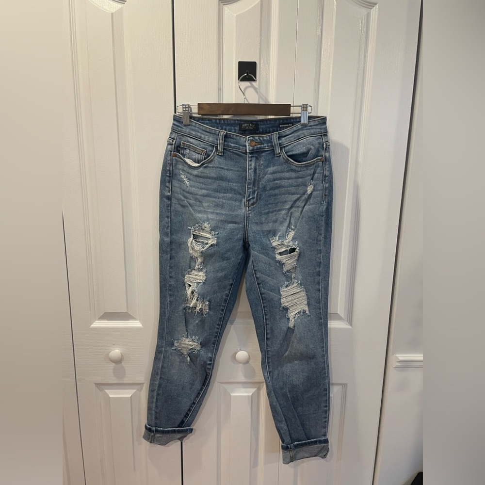 Judy Blue boyfriend fit jeans